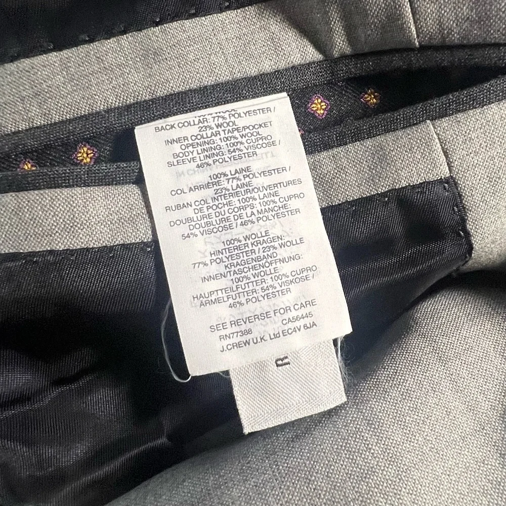 J. Crew Light Gray Men's Blazer